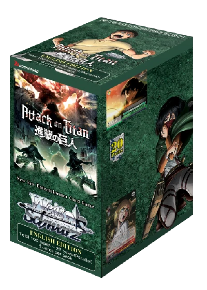 Weiss Schwarz TCG: Attack on Titan Vol. 2 Booster Pack (English Reprint)