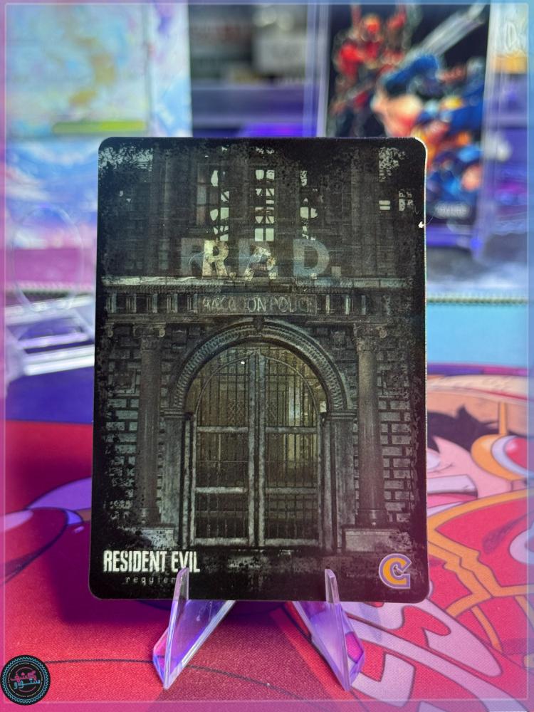 Resident Evil Requiem Deluxe Lenticular Card Signed Nick Apostolides Leon Voice