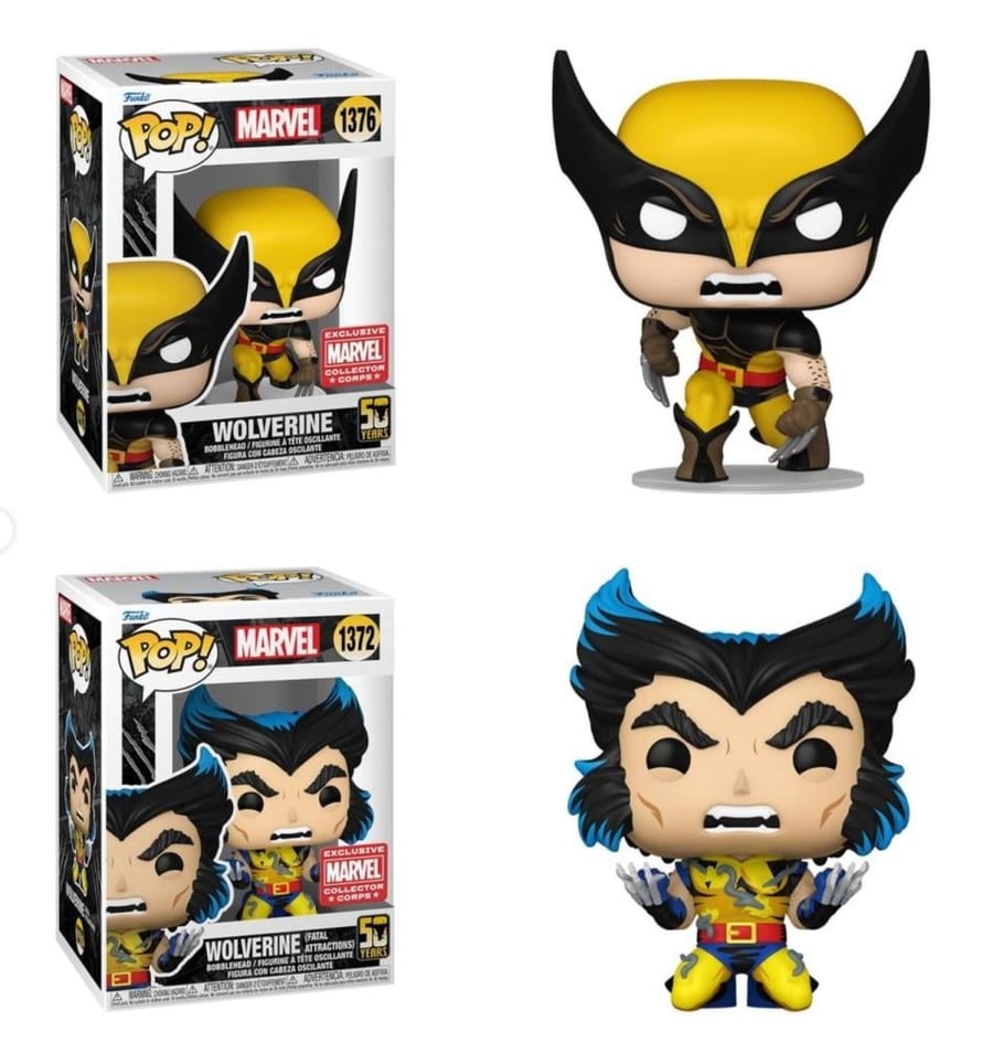 Funko Marvel Collector Corp Box: Wolverine 50th Anniversary