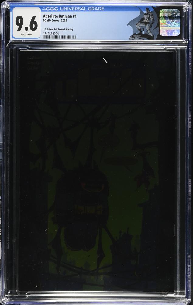 Absolute Wonder Woman #1 U.A.E. Arabic Edition (FOMO Books) Hayden Sherman Cover – CGC 9.6 Universal