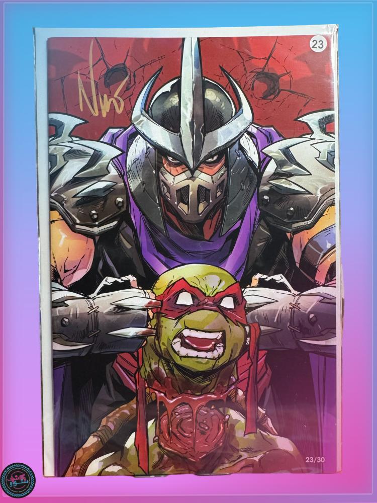 TMNT Shredder vs Raphael Art Print 23/30 – Signed by Eddie Nuñez