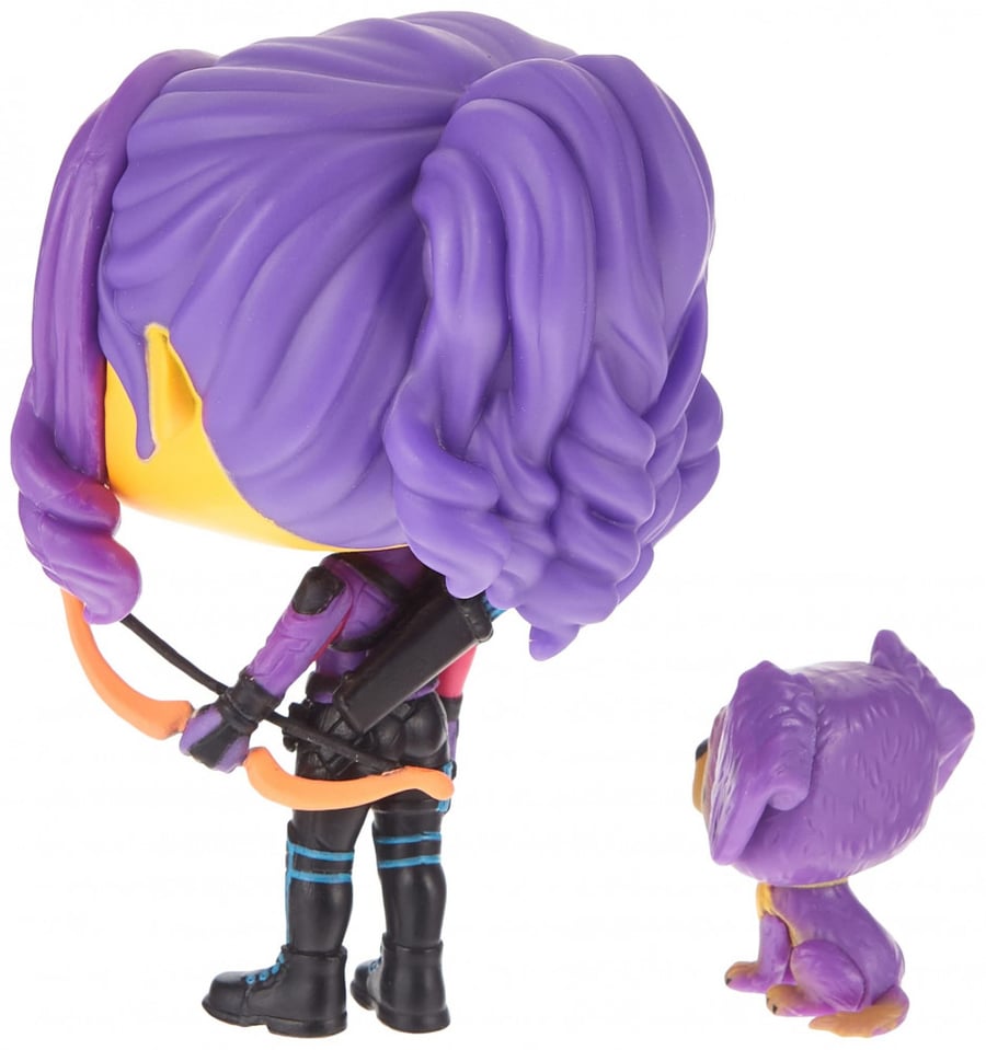 Funko Pop! & Buddy: Hawkeye - Kate Bishop with/Lucky ( Blacklight )