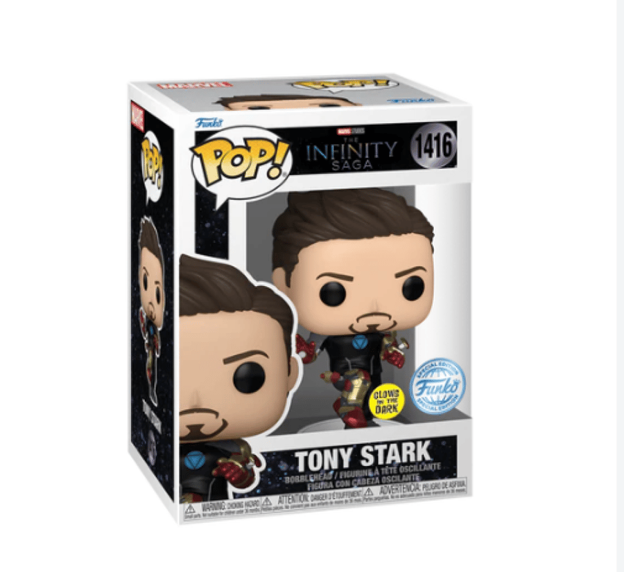 Funko Pop! Marvel: Iron Man 3 - Tony Stark MK42 ( GloW ) ( Exc )