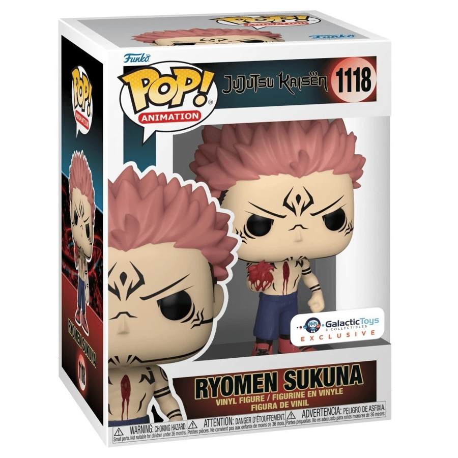 Funko Pop! Animation: Jujutsu Kaisen - Sukuna with Heart ( Exclusive )