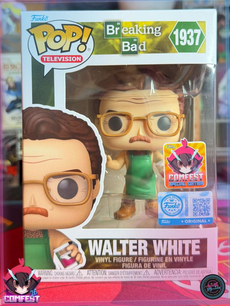 Funko Pop Breaking Bad Walter White Green Apron Middle East Comfest 2026 Exclusive