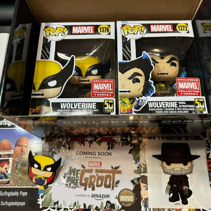 Funko Marvel Collector Corp Box: Wolverine 50th Anniversary