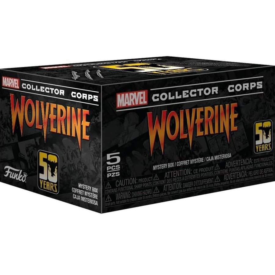 Funko Marvel Collector Corp Box: Wolverine 50th Anniversary