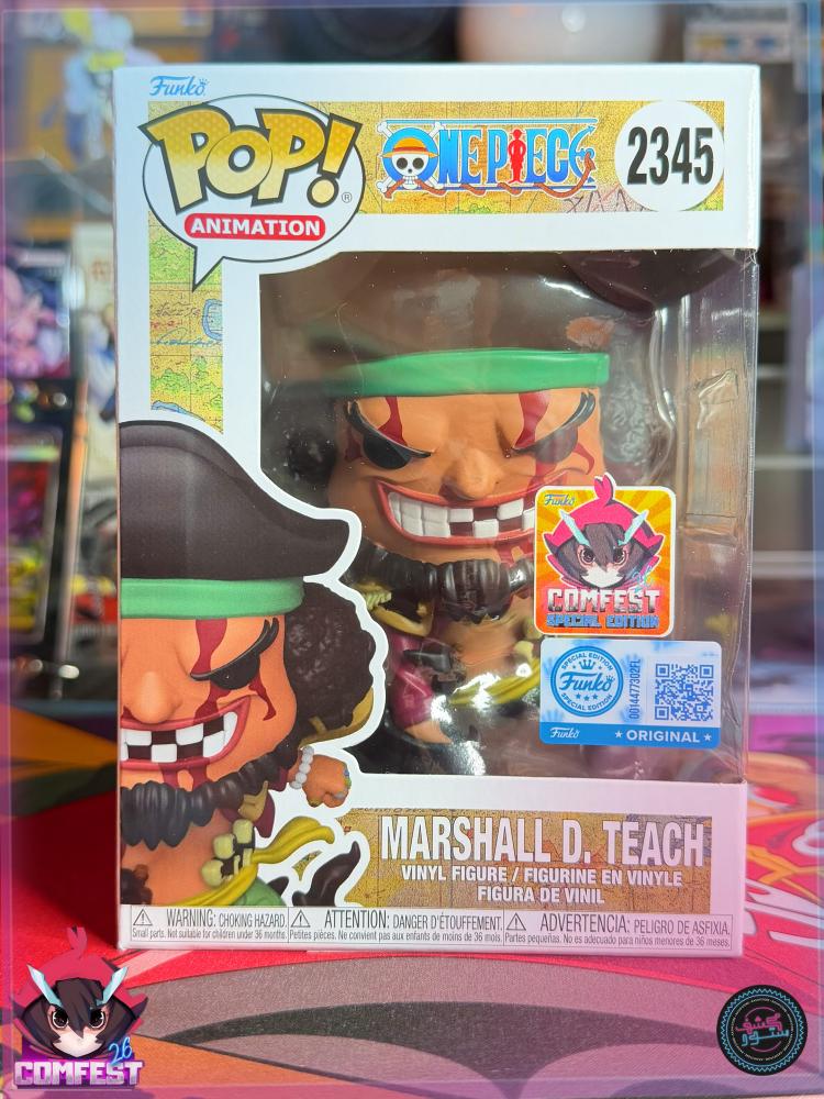 Funko Pop One Piece Marshall D Teach Black Hole 2345 Comfest 2026 Exclusive
