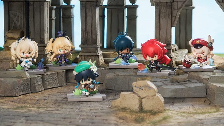 Genshin Impact miHoYo Official Chibi Figurine box