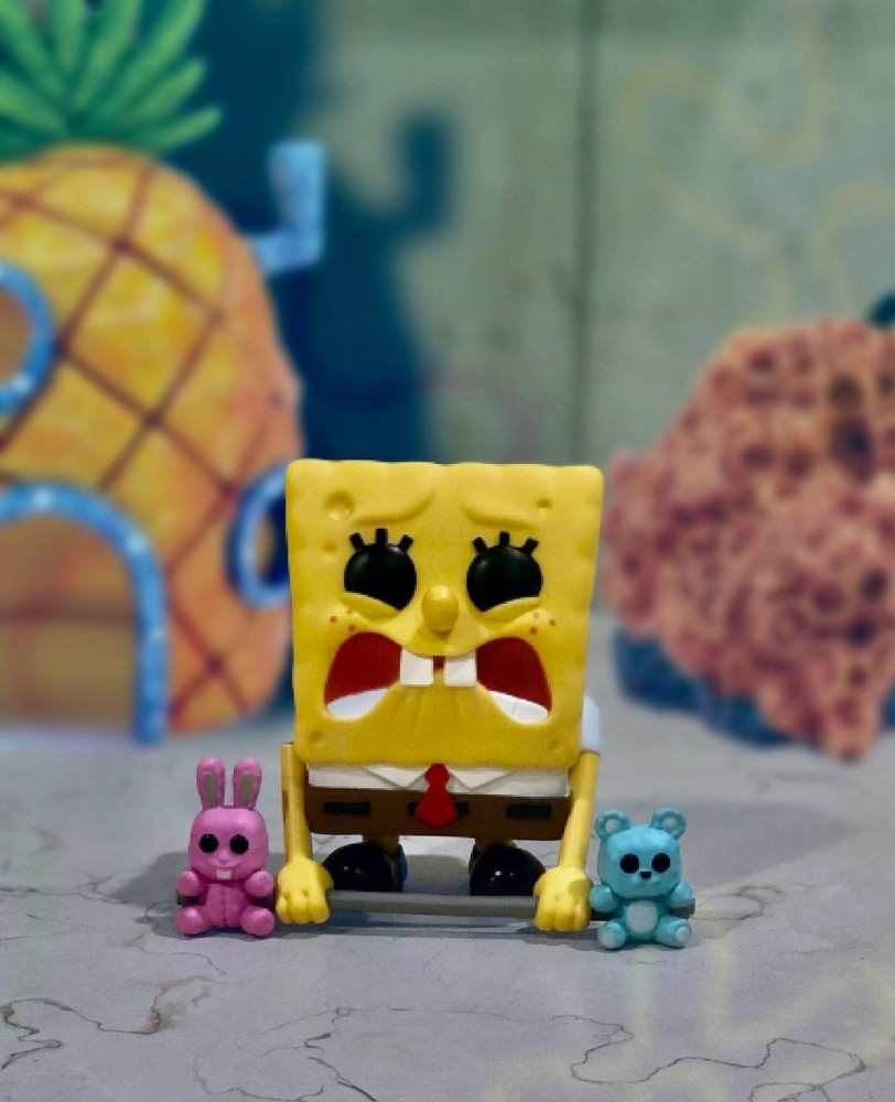 Funko POP Animation: Spongebob- Weightlifter Spongebob (Exc)