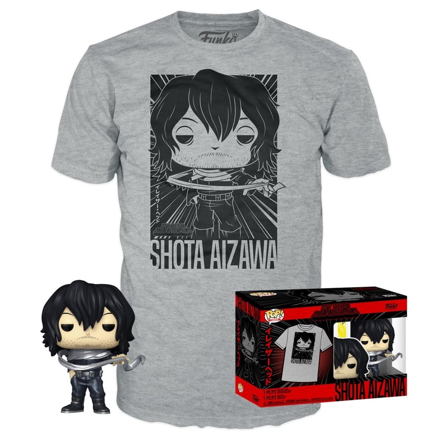 Funko Pop! & Tee: My Hero Academia - Shota Aizawa