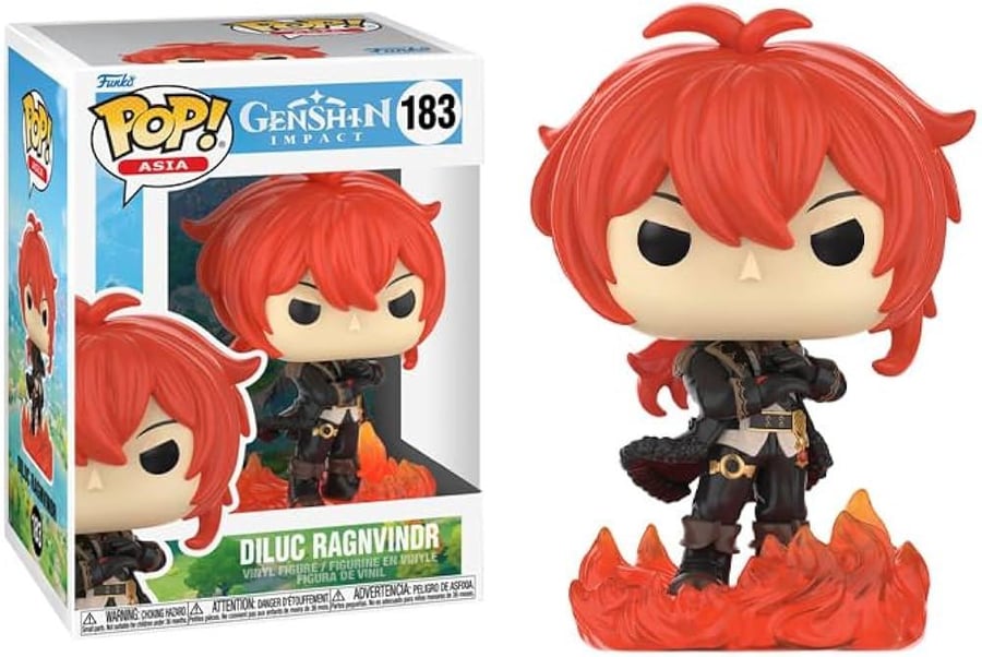 Funko Pop! Asia Games: Genshin Impact-DILUC RAGNVINDR
