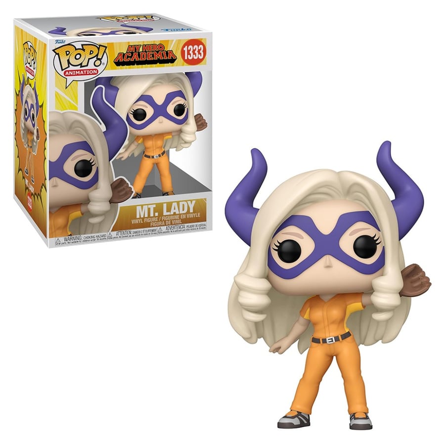 Funko Pop! Super: My Hero Academia - Hero League Baseball, Mt. Lady