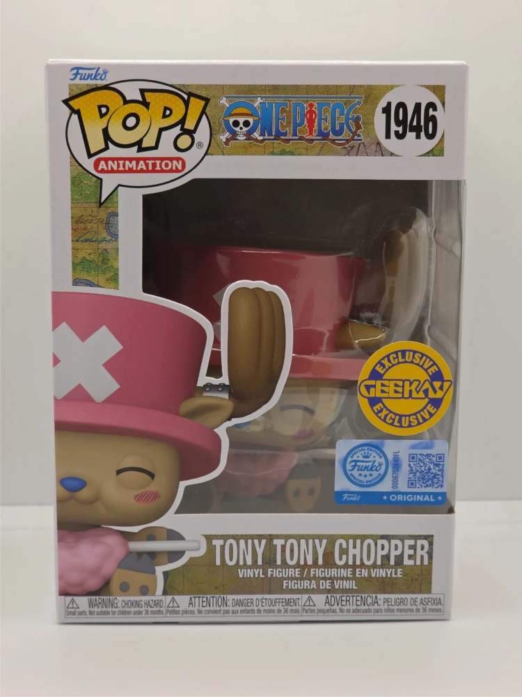 Funko Pop! Animation: One Piece TonyChopper with Candy Geekay Exclusive