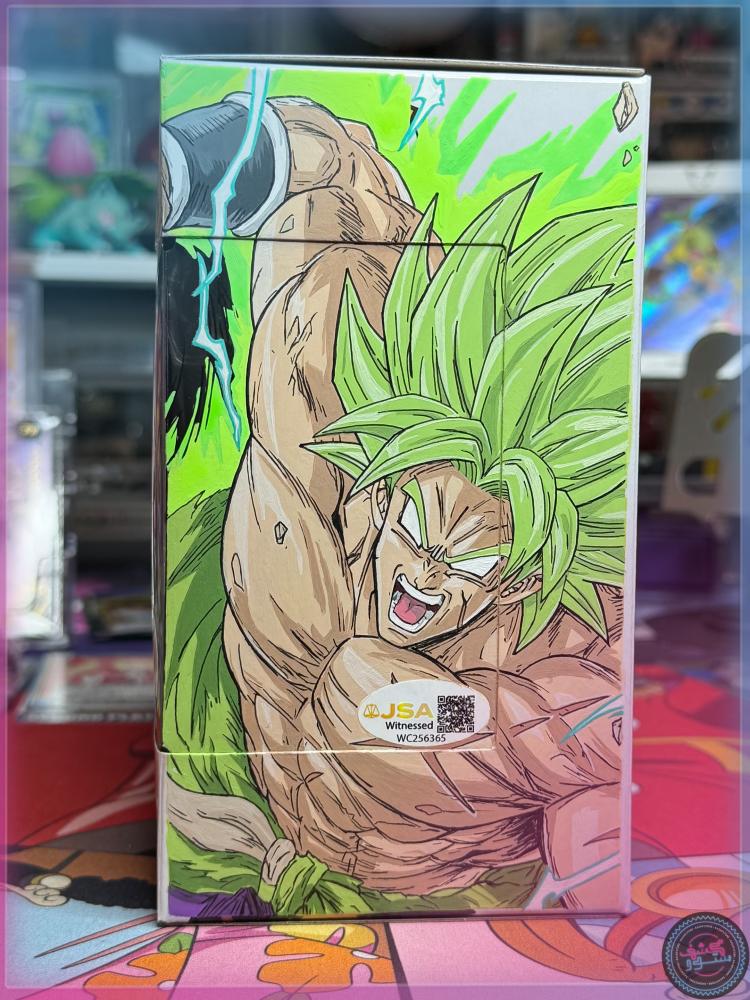 Funko Pop! Broly #1867 Signed Bin Shimada (JVA) + COA + ART