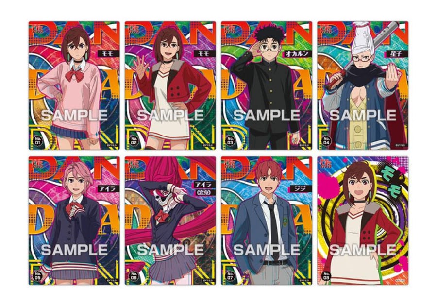 Dandadan" Clear Card Collection Gum