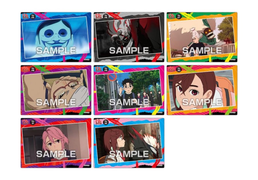 Dandadan" Clear Card Collection Gum