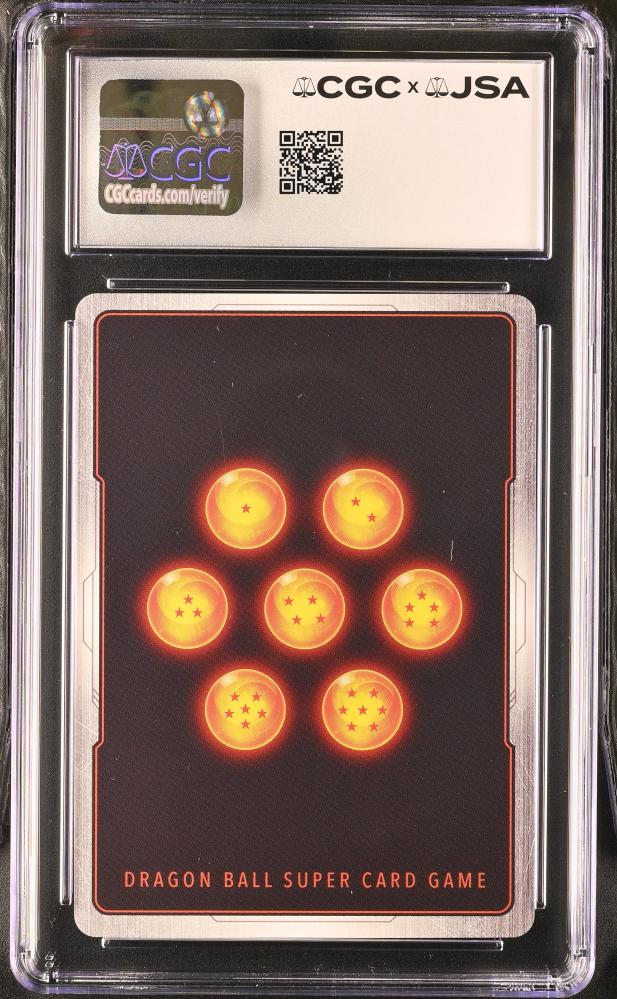 DBS Fusion World Pan GT FB03-124 Tourn. Pack 03 Winner CGC 8 / Auto 9 By Shino Kakinuma