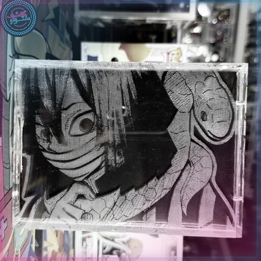 حامي بوبشيلد درع مخصص لفنكو بوب مع الرسم Demon Slayer Obanai