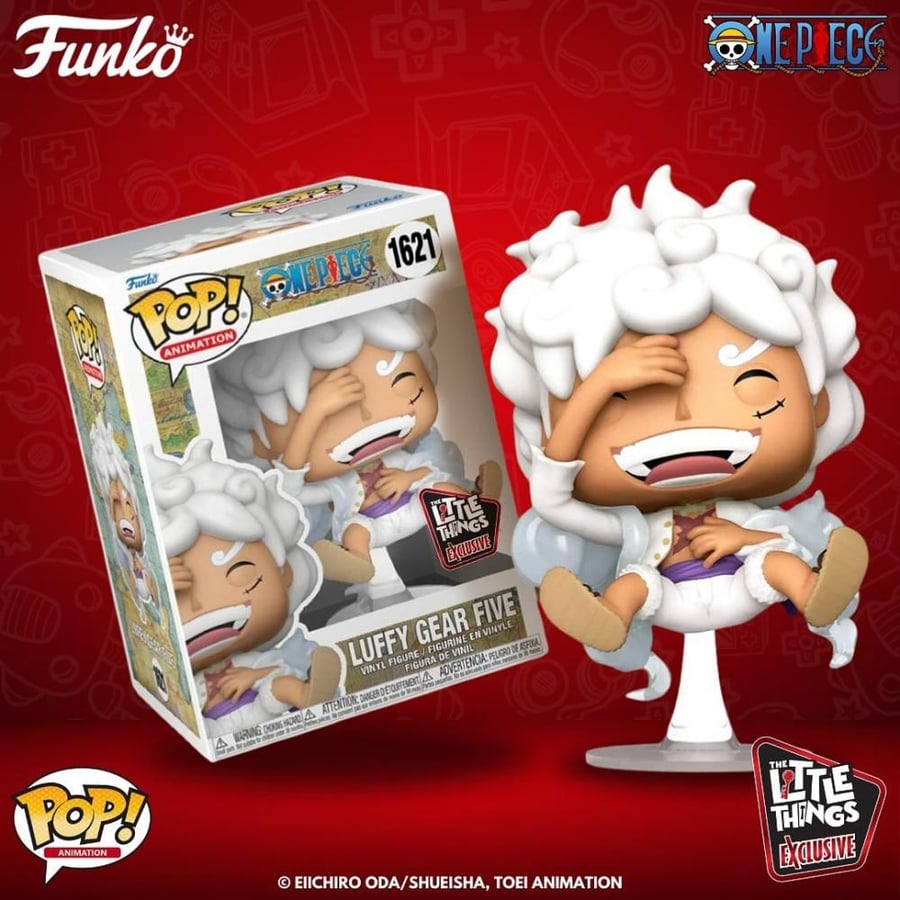 Funko Pop! One Piece Luffy Gear 5 Five #1621 TLT Exclusive