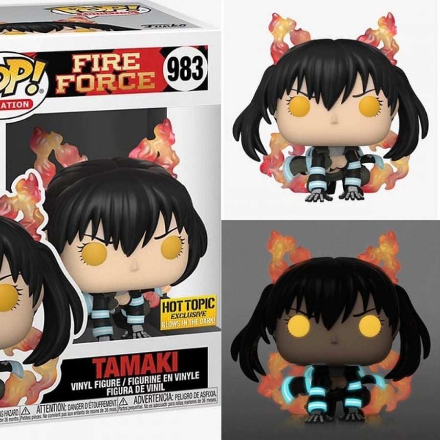 Funko Pop! Animation: Fire Force Tamaki (Glow in the Dark Exclusive)