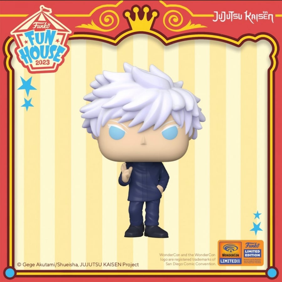 Funko POP! Satoru Gojo  Jujutsu Kaisen #1226 (WonderCon 2023