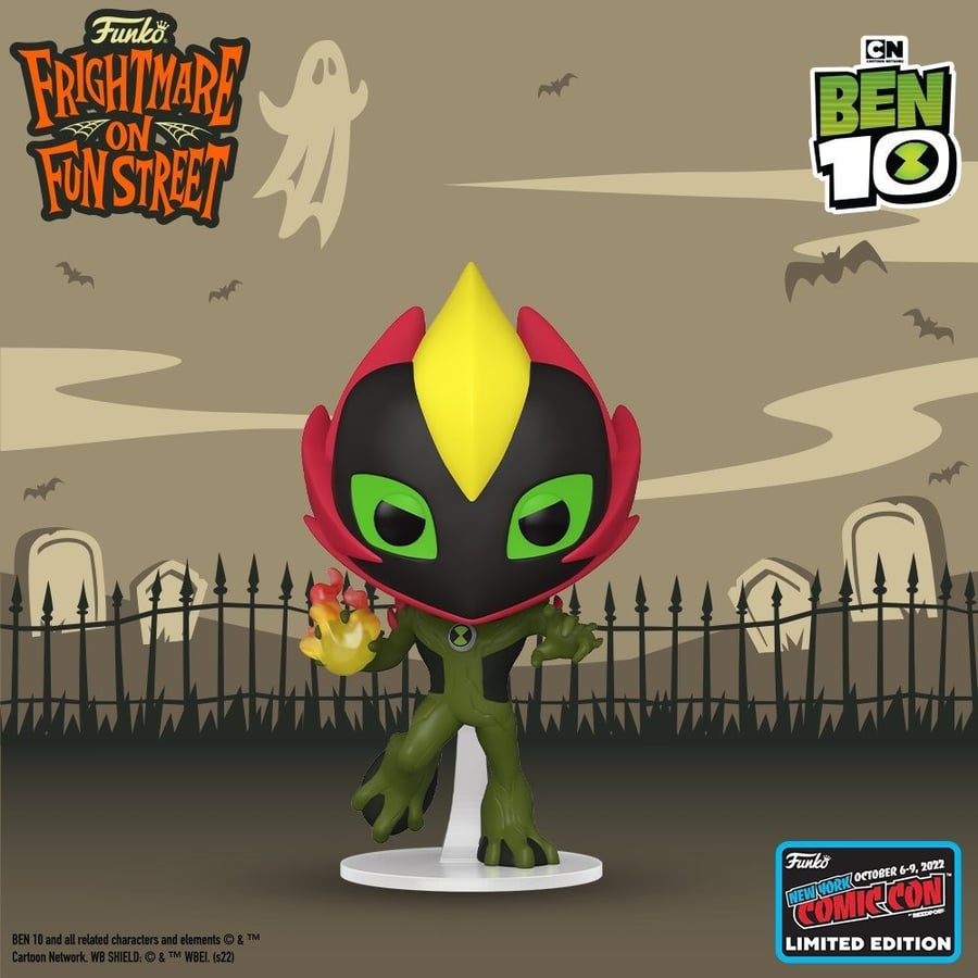 Funko POP! Ben 10 - Swampfire #1202 - NYCC 2022 Exclusive
