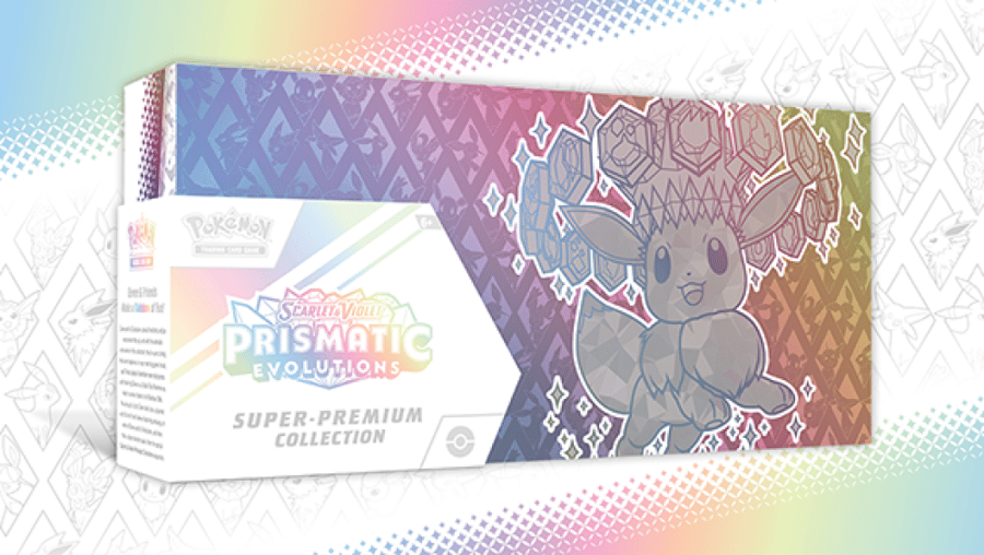 Pokemon Scarlet & Violet: Prismatic Evolutions Super Premium Collection