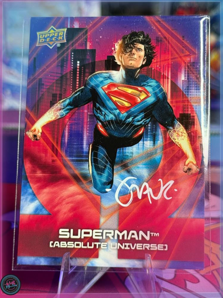 Superman DC Absolute Universe SDCC 2026 Exclusive Upper Deck Card Signed Frank Martin