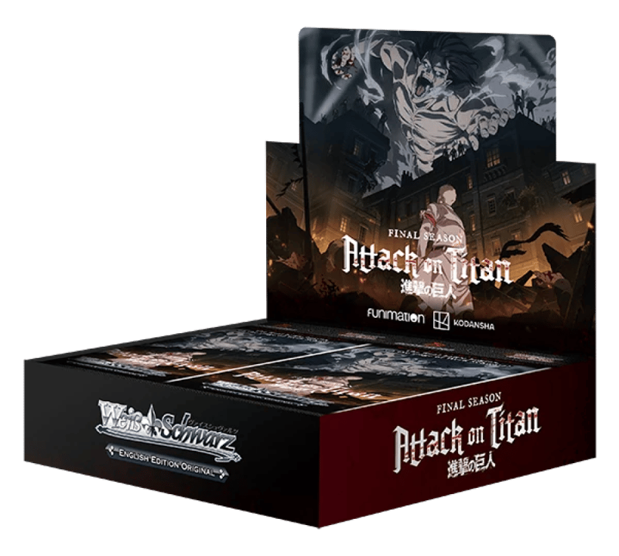 Weiss Schwarz Attack on Titan Final Season Vol 3 English Booster Pack 9 Cards