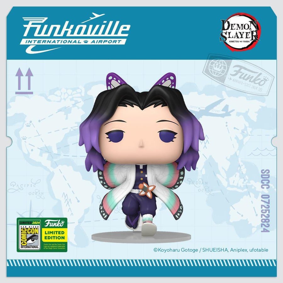 Funko Pop! Animation: Demon Slayer - Shinobu Kocho SDCC 2024 Shared