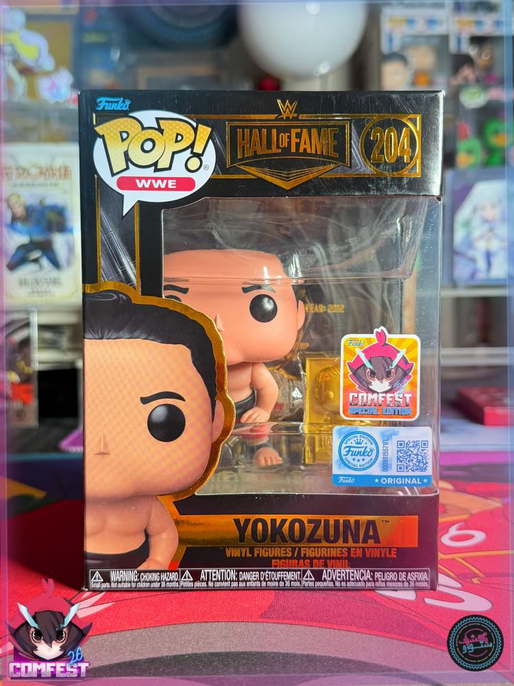 Funko Pop WWE Hall of Fame Yokozuna Middle East Comfest 2026 Exclusive