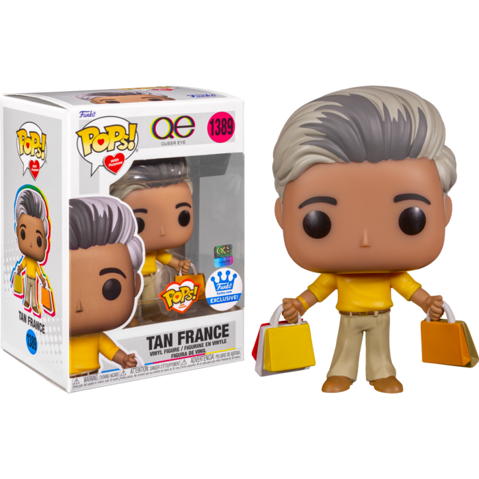 Funko Pop! Pops With Purpose Queer Eye Tan France 1389 Funko Shop Exclusive