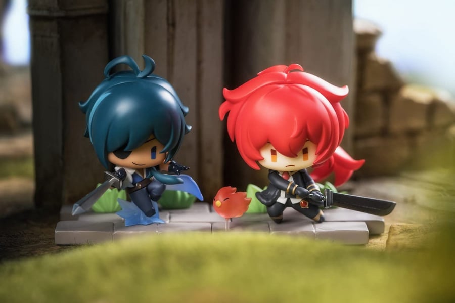 Genshin Impact miHoYo Official Chibi Figurine box