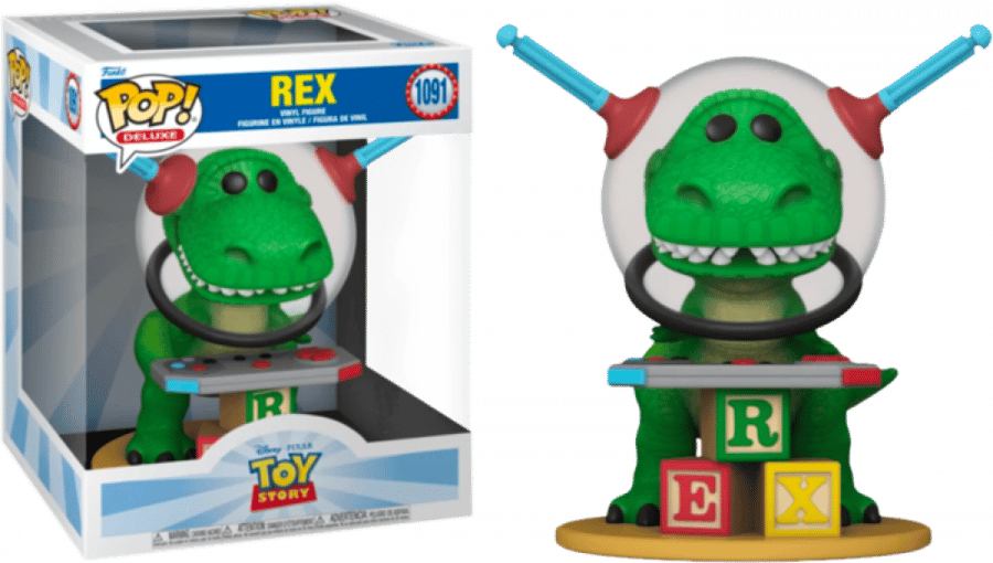 Funko POP Deluxe: Toy Story- Rex (Exc)
