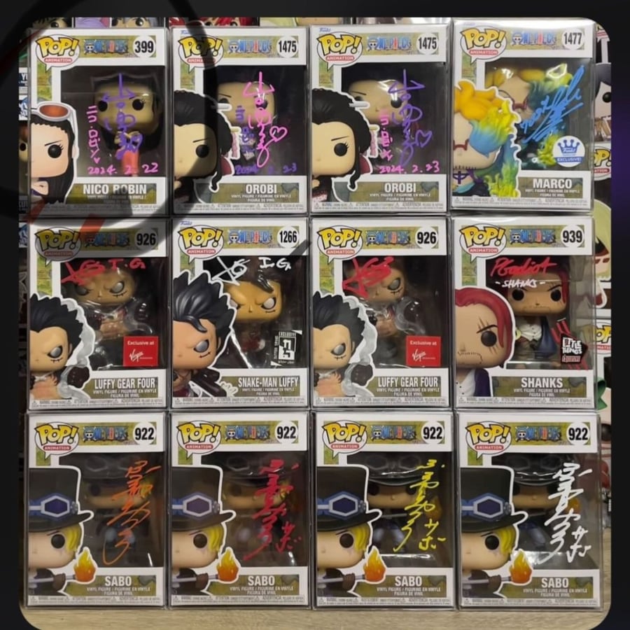 Funko robin JVA signed with authentica split payment tion