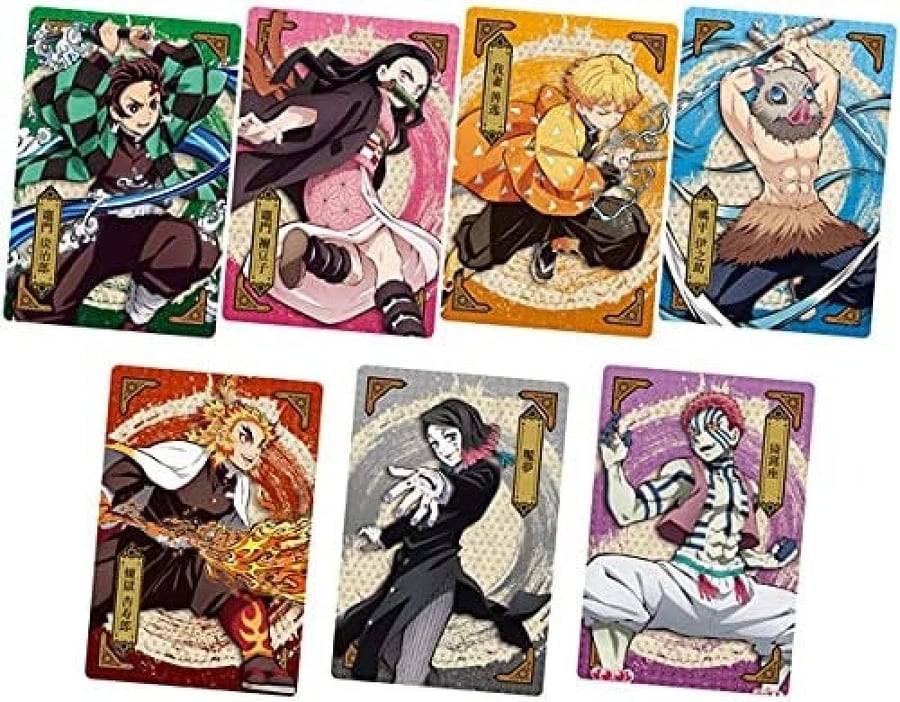 كروت كيميتسو نو يايبا (قاتل الشياطين) ( Kimetsu no Yaiba Card  ( Demon Slayer