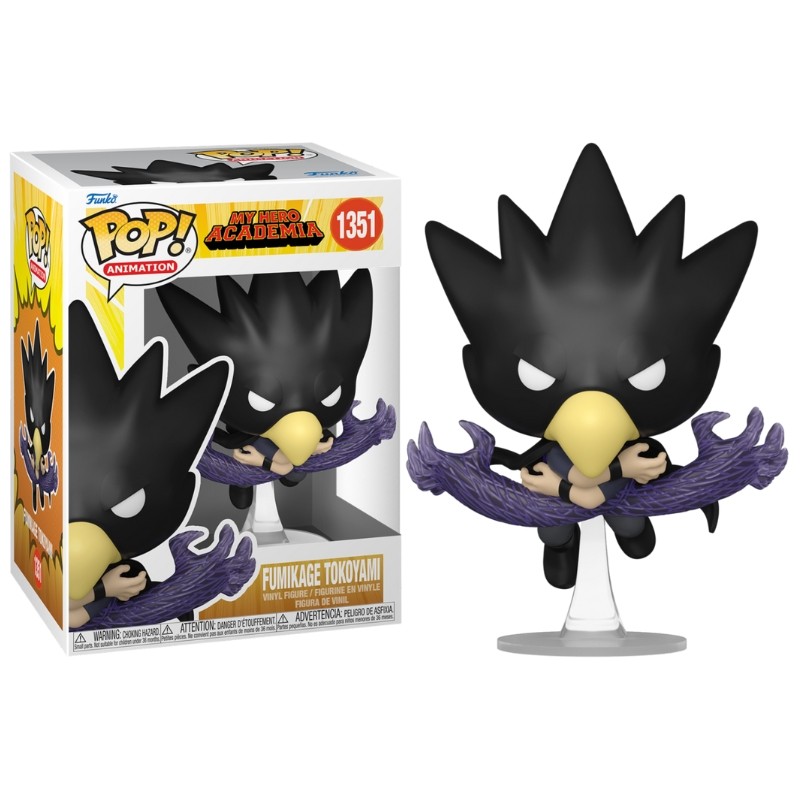 Funko Pop My Hero Academia Fumikage Tokoyami w/ Dark Shadow #1351