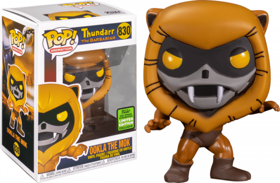 Funko Thundarr the Barbarian - Thundarr + Ookla + Princess Ariel Set of 3 Spring Convention Exclusive 2021