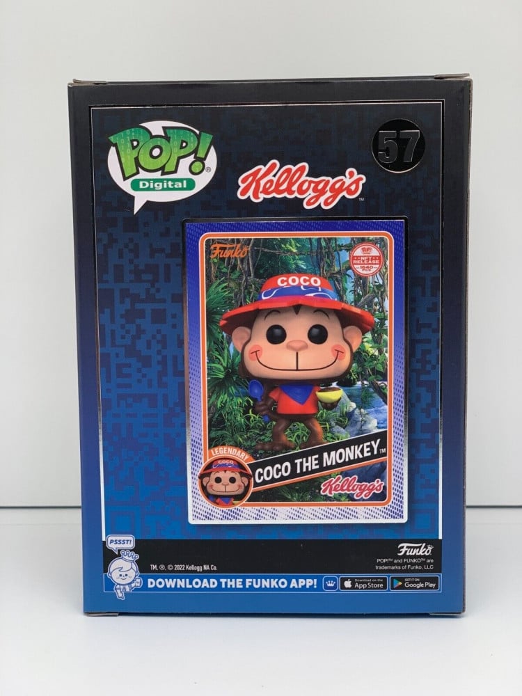 Funko Pop! Coco The Monkey #57 LE1640 Digital Kellogg’s Ad Icons