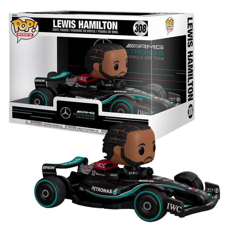 Funko Pop Ride SPRDLX! Formula 1: Mercedes - Lewis Hamilton
