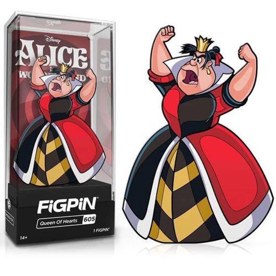FiGPiN - Queen of Hearts #605 - Enamel Pin