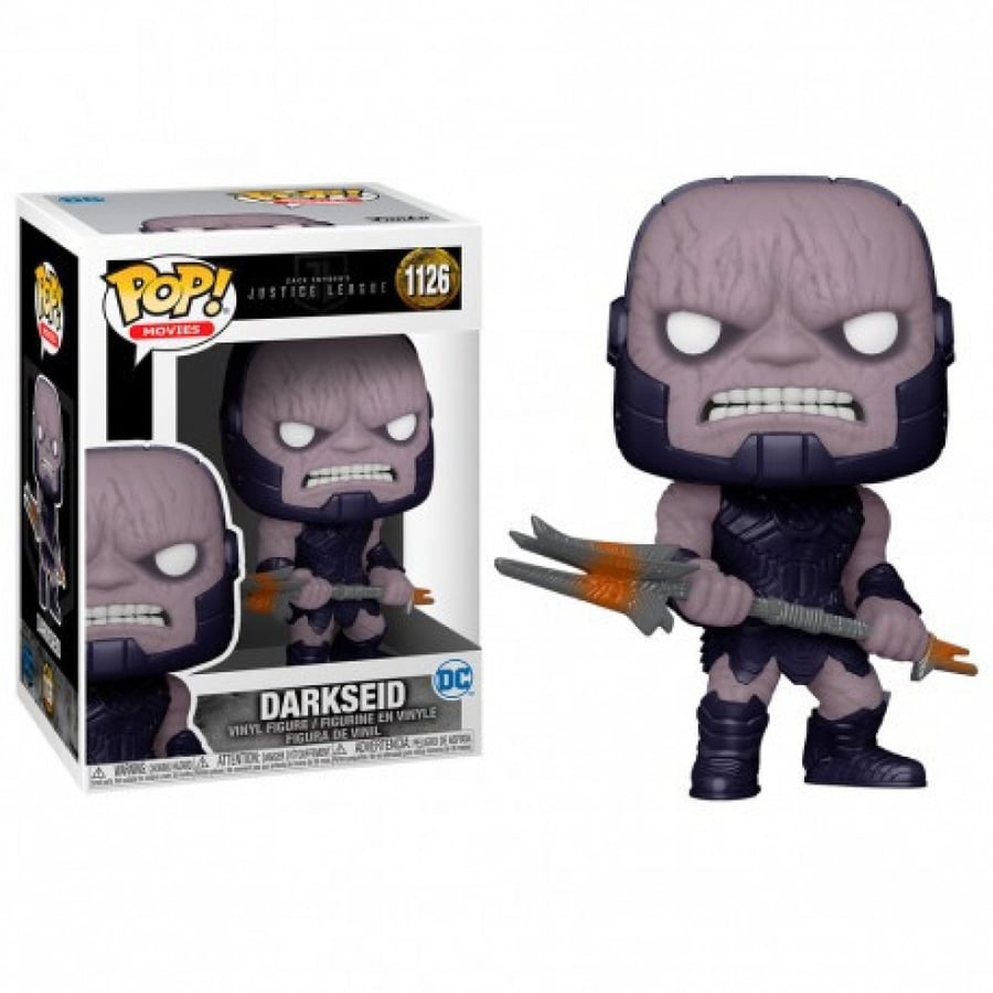 Funko POP Movies: JLSC- Darkseid Signed By Ray Porter with JSA