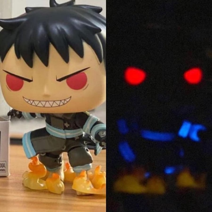 Funko : Fire Force - Shinra With Fire (Glow In The Dark) TLT EXCLUSIVE