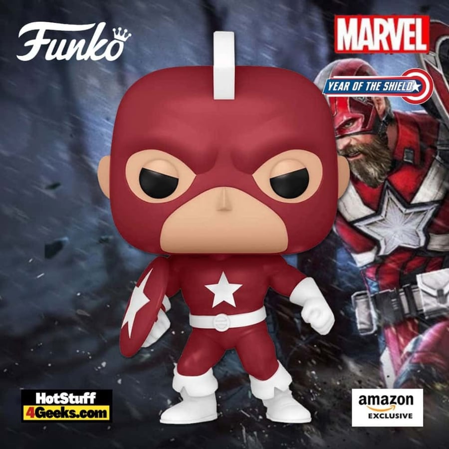 Funko Pop! Marvel: Year of The Shield - Red Guardian Amazon Exclusive