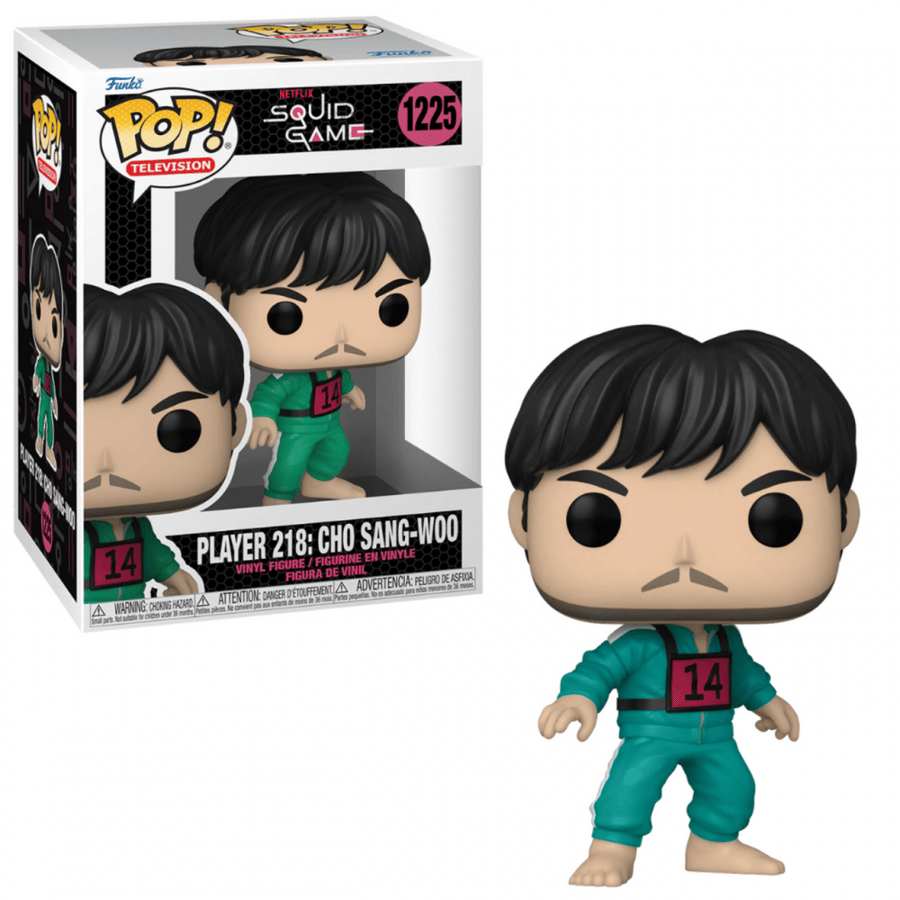 Funko POP TV: Squid Game- Player 218: Cho Sang-Woo