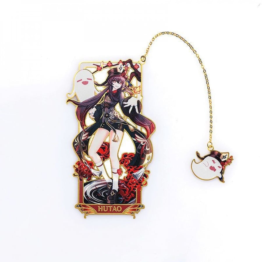 Genshin Impact Metal Brass BookMark