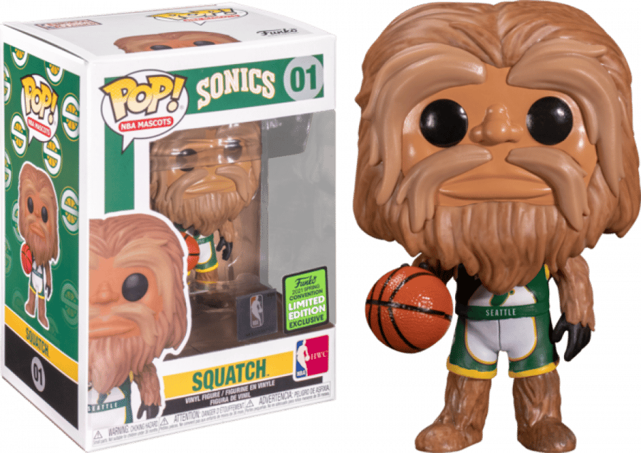 Funko Squatch - Sonics ECCC 2021 Spring Convention Exclusive