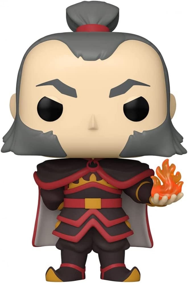 Funko Pop! Animation: Avatar - Admiral Zhao with Glow in The Dark Fireball, Amazon Exclusive