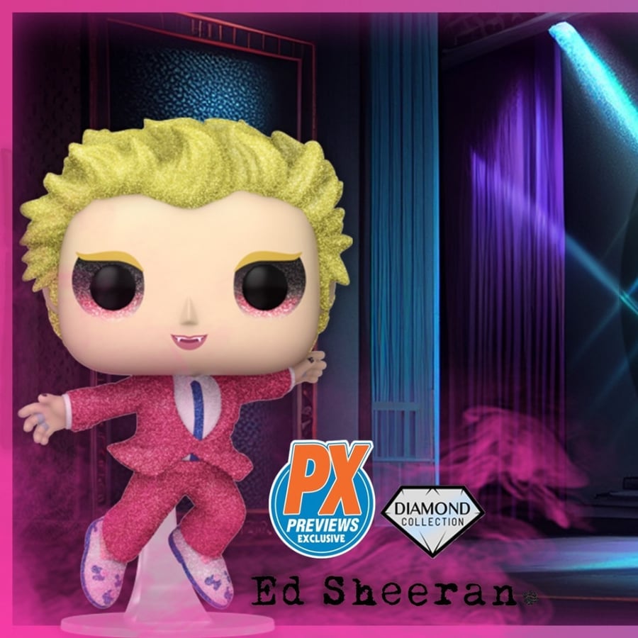 Funko Pop! Rocks: Ed Sheeran - Vampire Exclusive Diamond edition